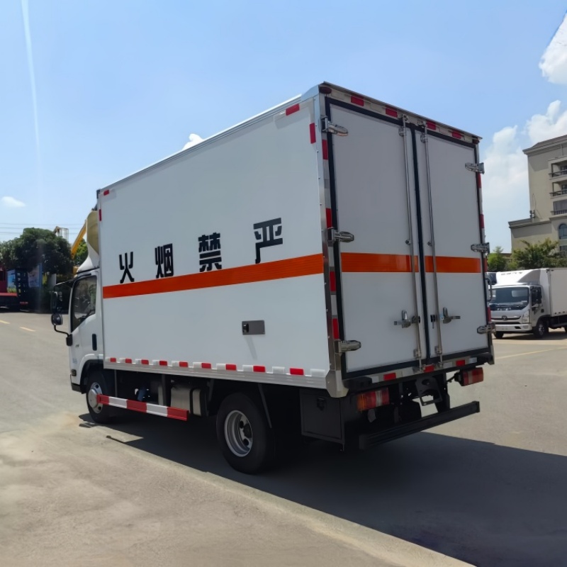 Camión frigorífico para transporte de alimentos Isuzu de Jiangxi