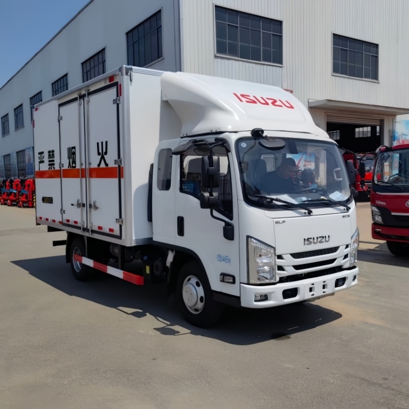 Camión frigorífico para transporte de alimentos Isuzu de Jiangxi