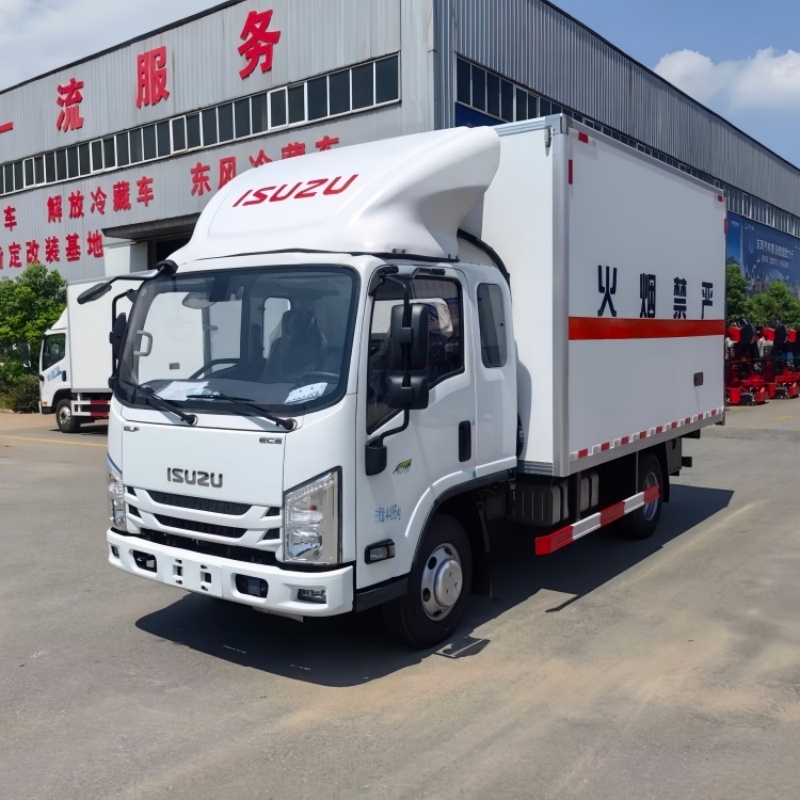 Camión frigorífico para transporte de alimentos Isuzu de Jiangxi