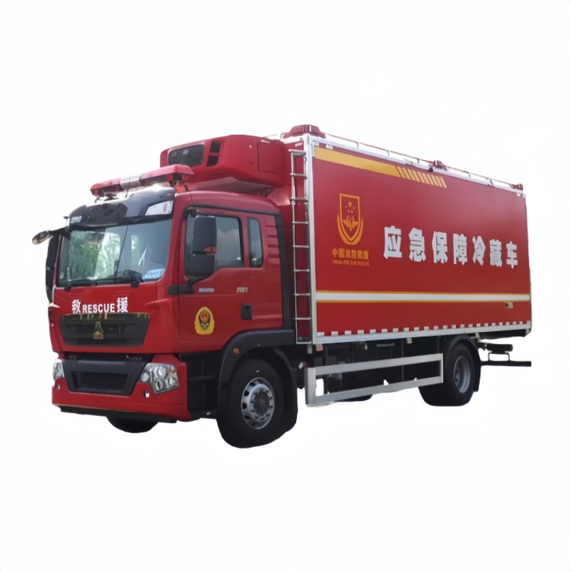 Sinotruk Howo mobile freezer box-type refrigerated truck