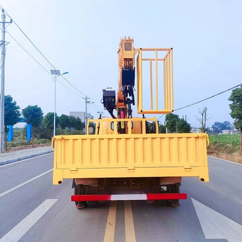 Grúa montada sobre camión Jiefang XCMG de 7 toneladas