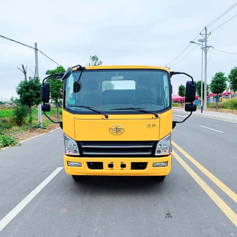 Grúa montada sobre camión Jiefang XCMG de 7 toneladas