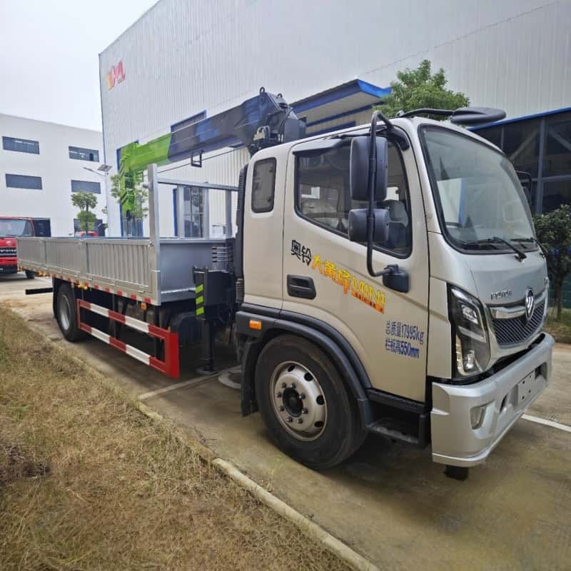 Foton 6.3 Ton 4-Arm Truck Mounted Crane 4x2 Cargo Crane Truck
