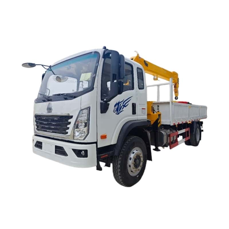 SINOTRUK XCMG 5 Ton Telescopic Truck Mounted Crane