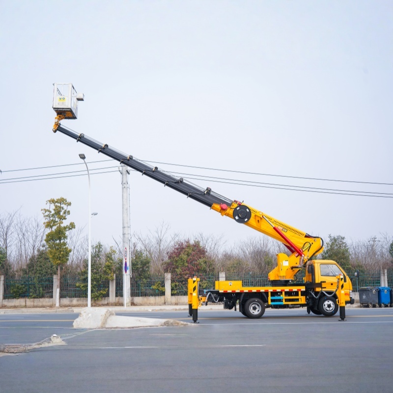 JMC  28m Telescopic Boom Lift Aerial Work Platform Truck for Sale