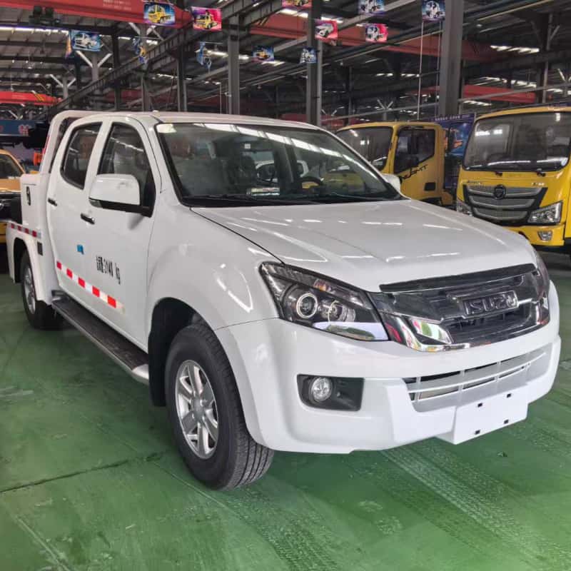 Isuzu 2.5T Diesel Wrecker Pickup for Underground Garages