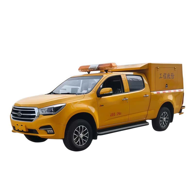 Isuzu Double Cab Rescue Vehicle with 600m³/h Drainage Pump