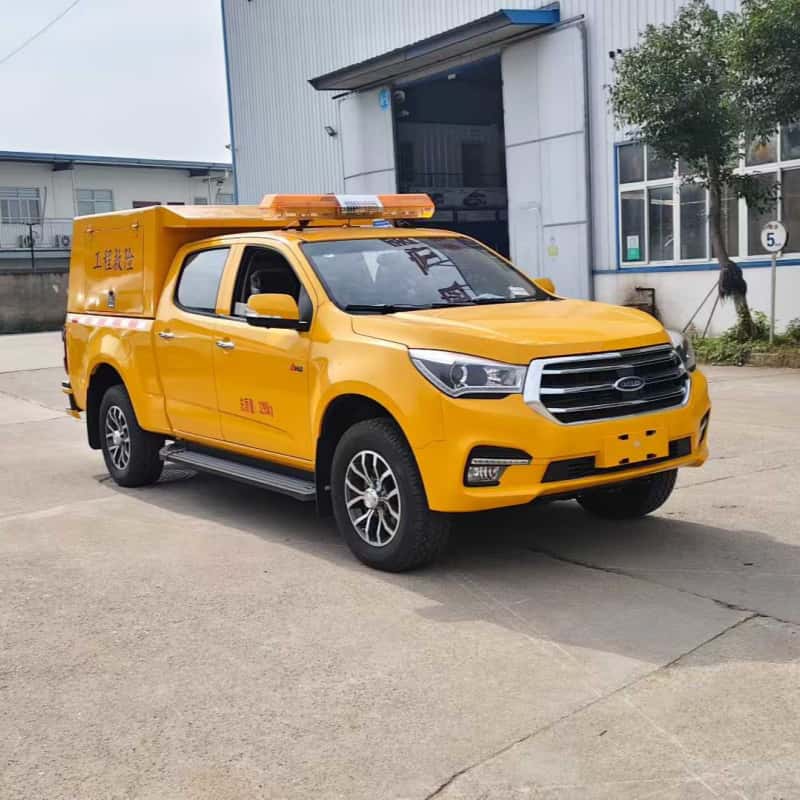 Isuzu Double Cab Rescue Vehicle with 600m³/h Drainage Pump