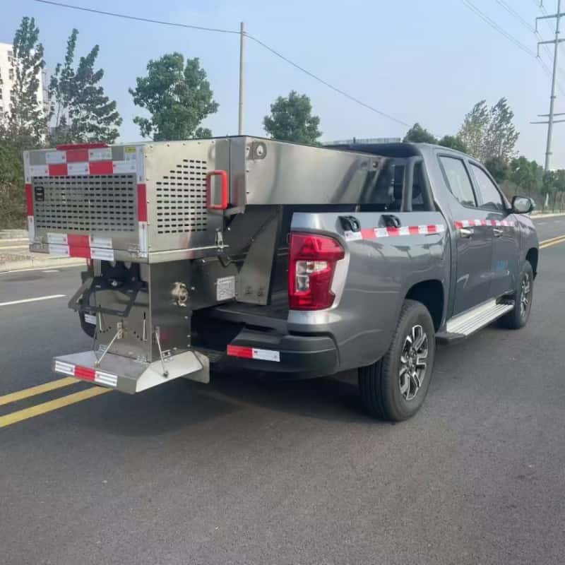 Changan REEV Dual-Motor 4WD Snow Removal Pickup Truck
