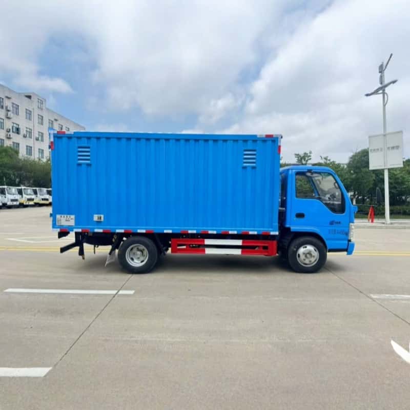 Isuzu flammable gas van transporter