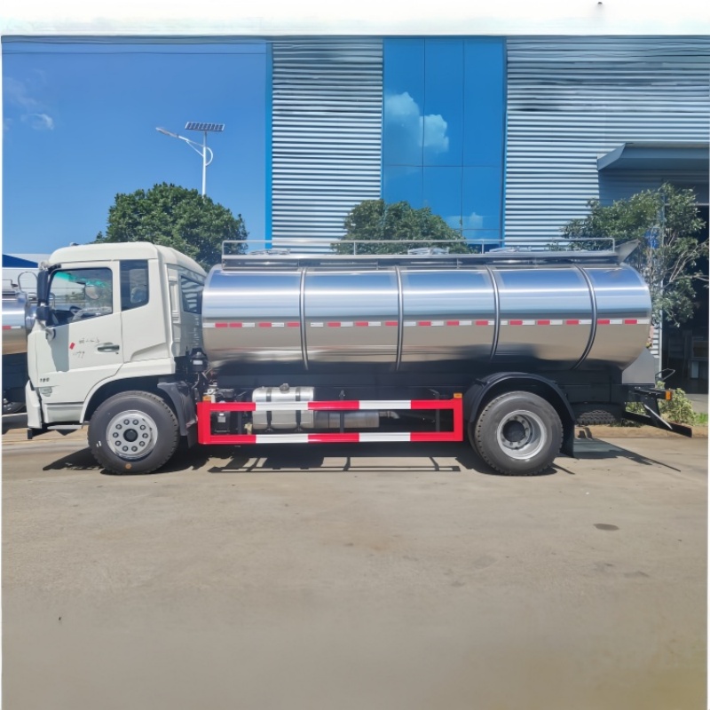 Dongfeng 12,000 Liters Fresh Milk Tanker Truck