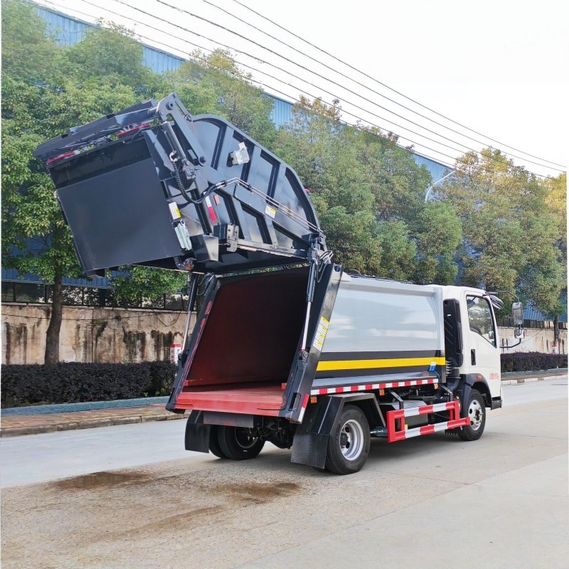 Camión de basura compactada Sinotruk Howo de 7000 litros