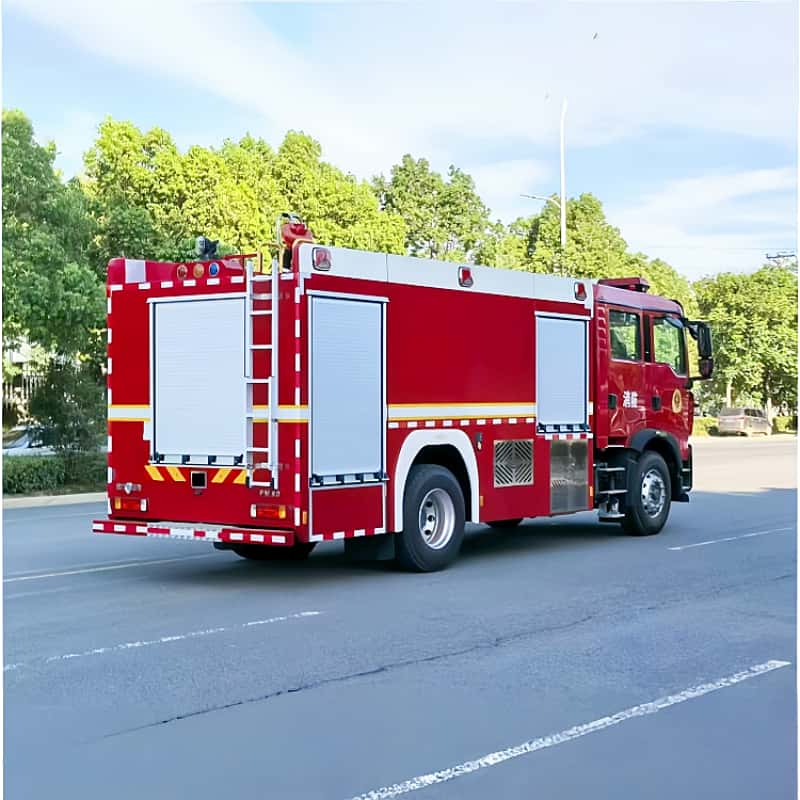 Sinotruk Howo 8-ton foam fire truck