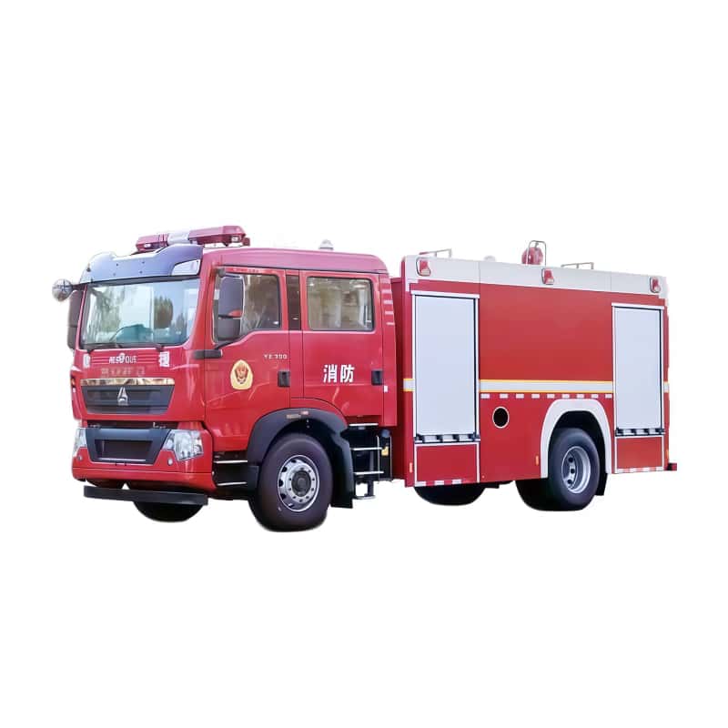 Sinotruk Howo 8-ton foam fire truck