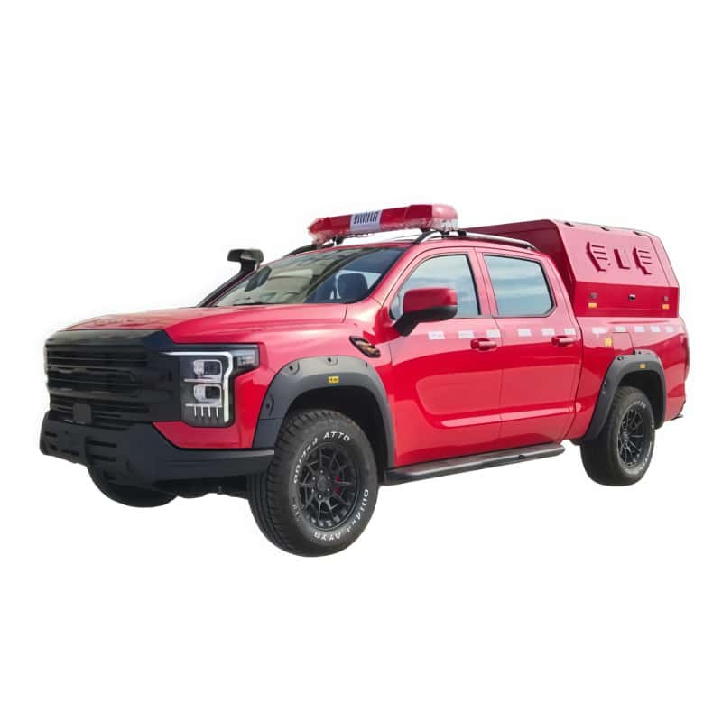 Foton Light High-Pressure Water Mist Emergency Rescue Fire Truck / Equipment Fire Truck
