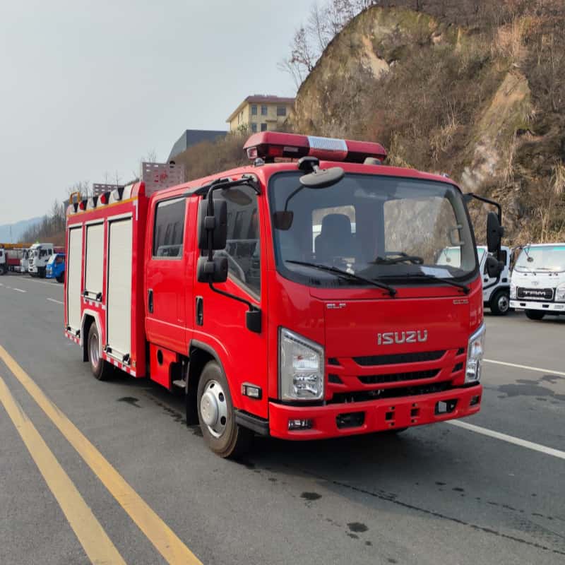 Isuzu fire truck water tender fire truck