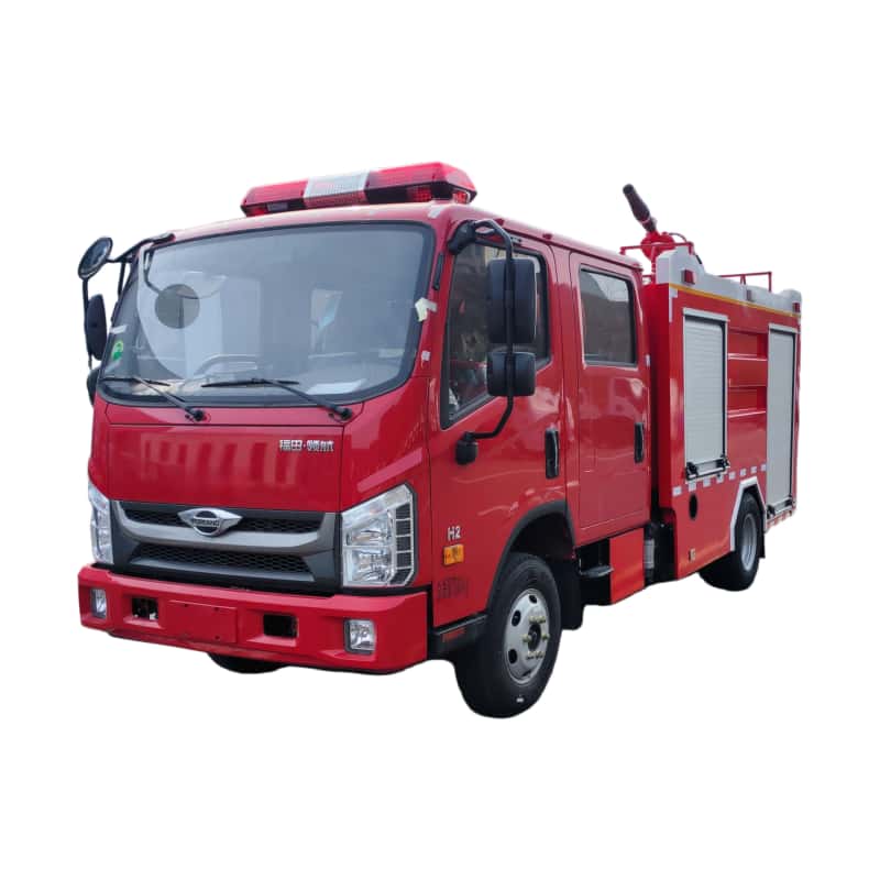 Foton 4×2 Foam Fire Fighting Truck 5000L Tank