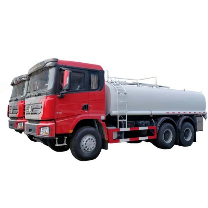 Shacman 6x4 20m³ Food-Grade Stainless Steel Water Supply Truck
