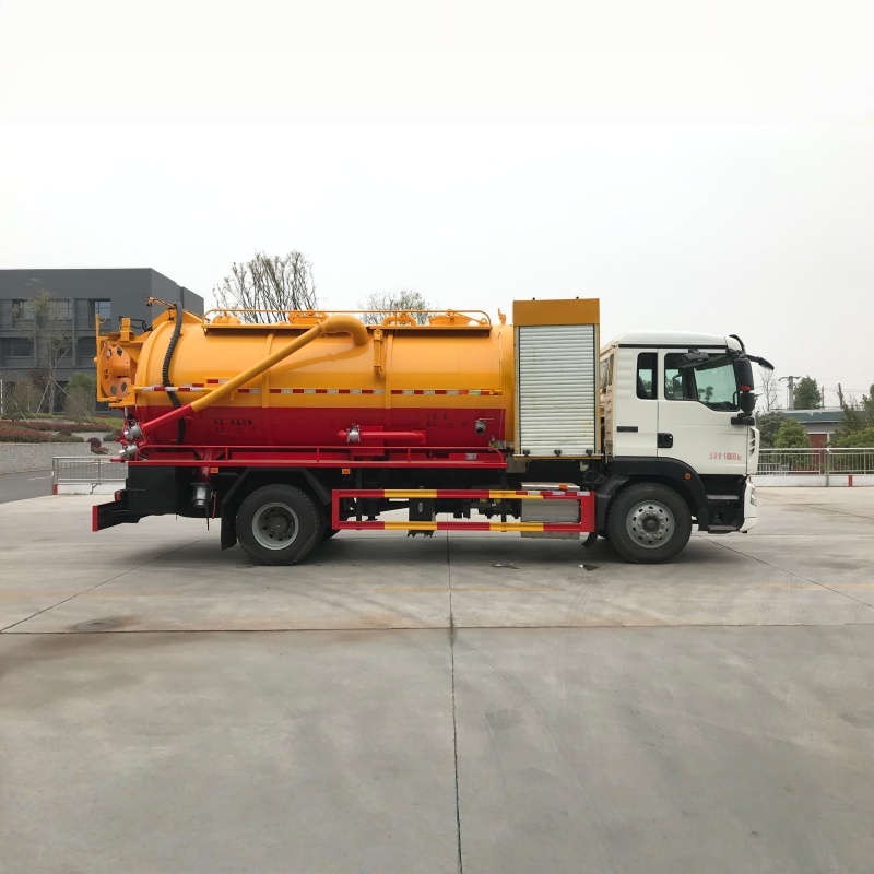 SINOTRUK HOWO 4×2 Sewer Jetting & Vacuum Truck