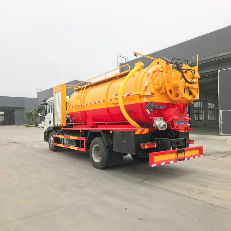 SINOTRUK HOWO 4×2 Sewer Jetting & Vacuum Truck