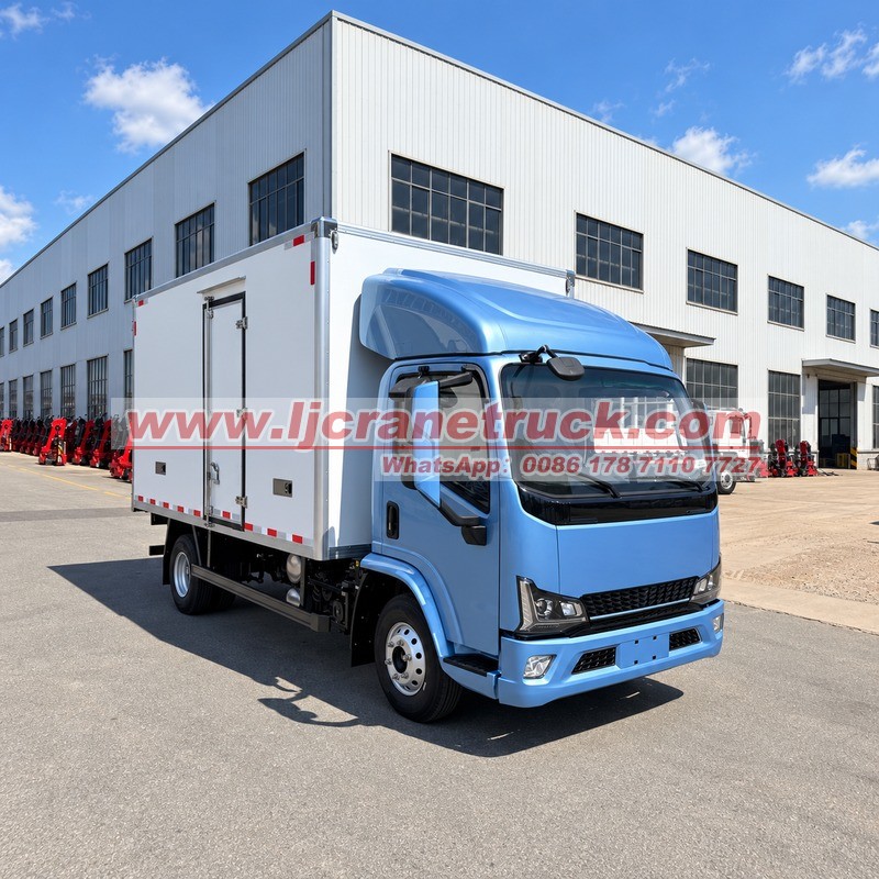 Camión frigorífico eléctrico WEICHAI BLUE ENGINE de 100,22 kWh