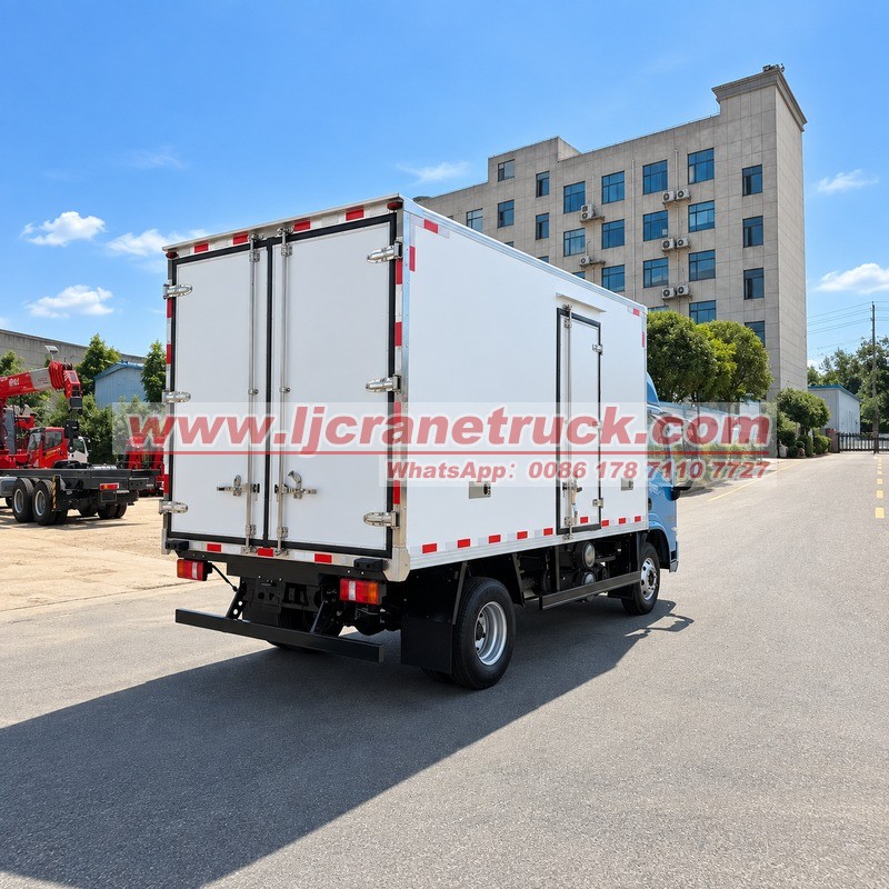 Camión frigorífico eléctrico WEICHAI BLUE ENGINE de 100,22 kWh