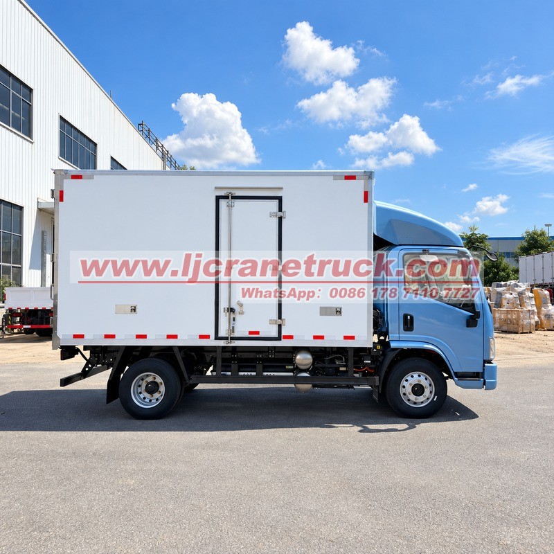 Camión frigorífico eléctrico WEICHAI BLUE ENGINE de 100,22 kWh