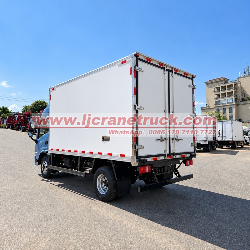 Camión frigorífico eléctrico WEICHAI BLUE ENGINE de 100,22 kWh